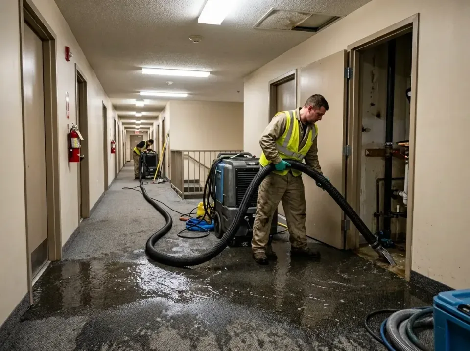multi-unit-apartment-hallway-f-005 — frequently asked questions, Emergency Burst Pipe Water Extraction & Removal in Newburgh…
